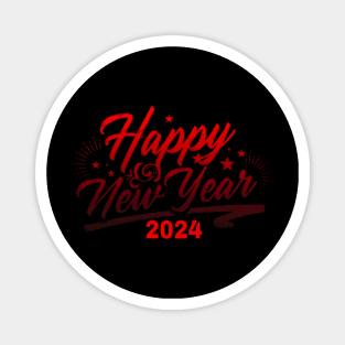 Happy new year  2024 Magnet